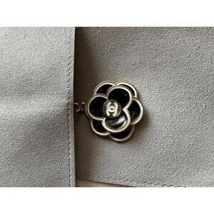 AUTHENTIC STAMPED Chanel Camellia Flower Zipper pull